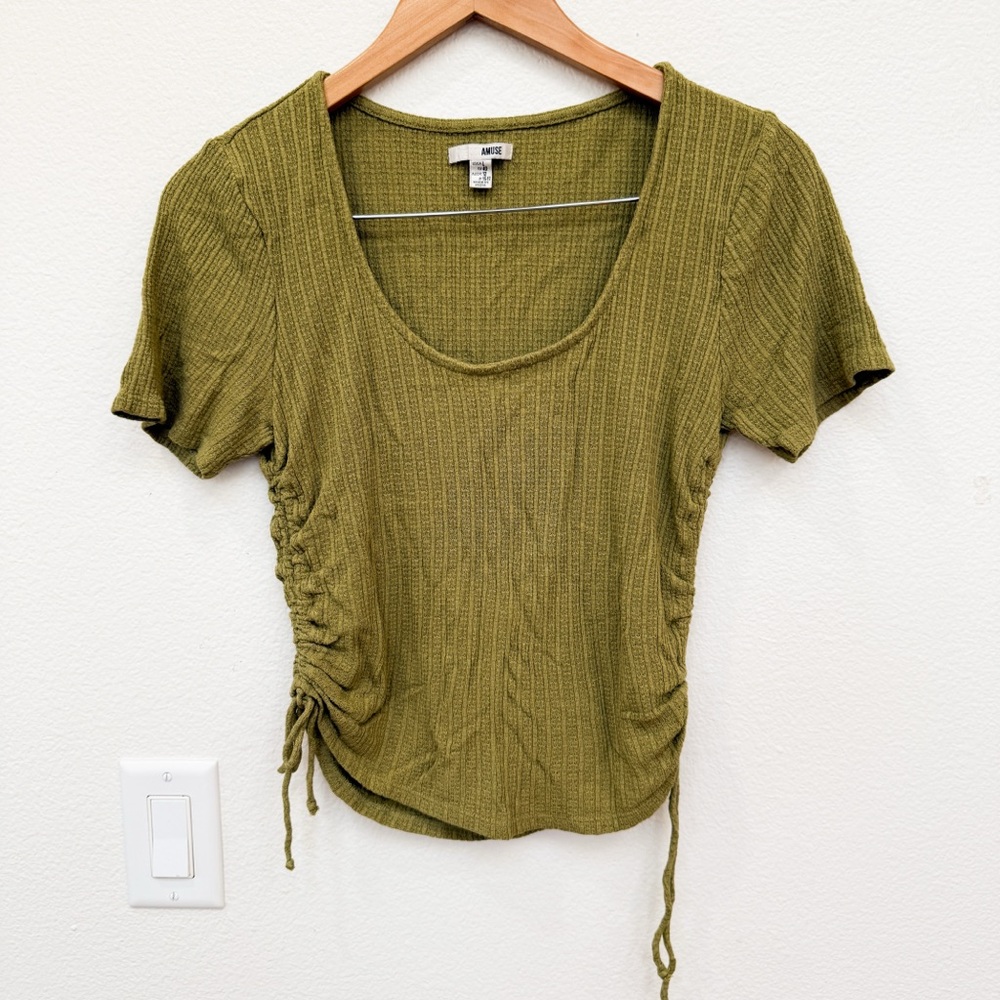 Amuse Society Bundle Of Two Tops Size L Green